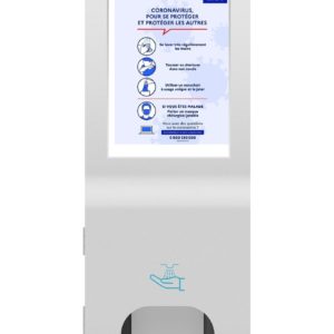 bornes de distribution automatique de gel hydroalcoolique