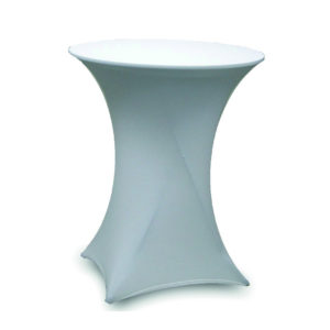 location housse mange debout blanche