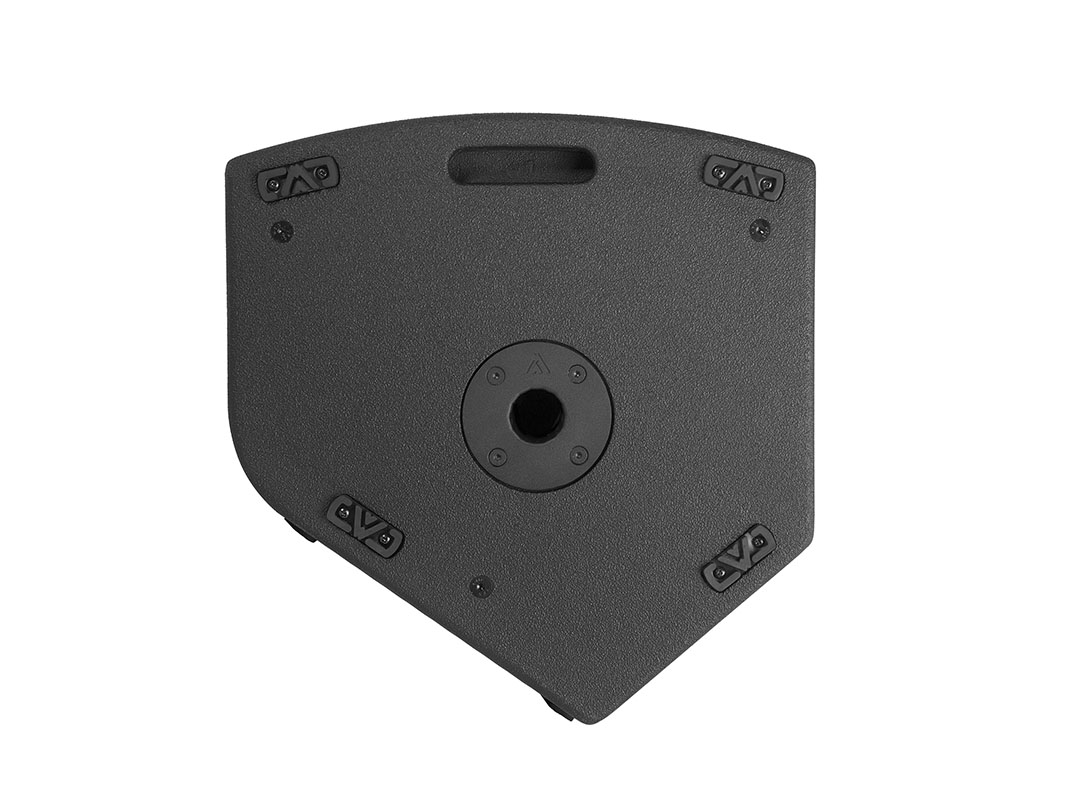 enceinte de retour amate audi x14t vue de dessous Location enceinte retour de scène amate audio x14t